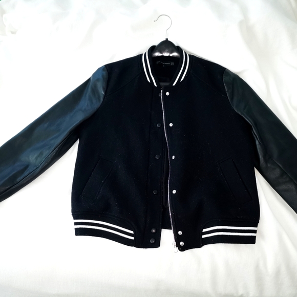 Zara Jackets & Coats Zara Varsity Jacket Poshmark